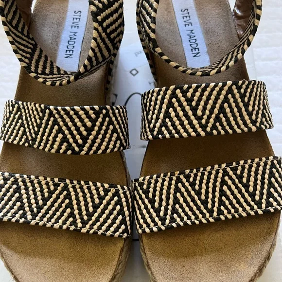 Shoes Steve Madden Blackmulti Kimmie Platform Sandal Size